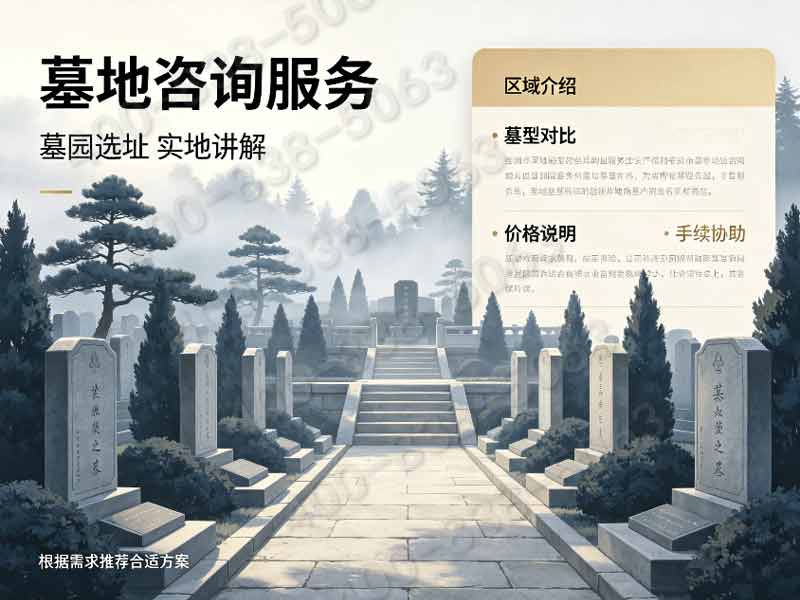 景仰园陵园园区主流墓碑价格一览 常年保洁养护随单赠送 服务详情与咨询方式